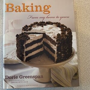 Baking Cookbook with Cream and Brown Cover